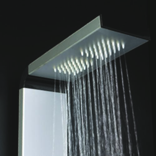 Colonne de douche hydromassante avec mitigeur thermostatique